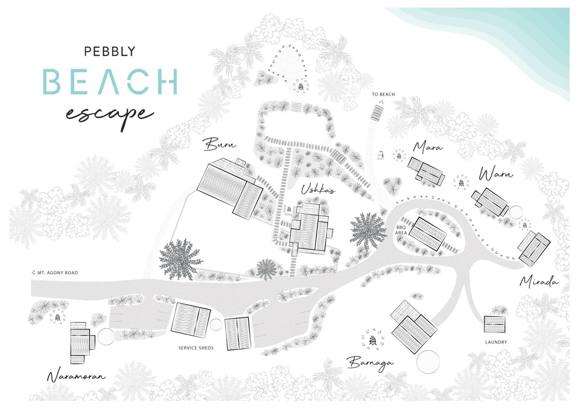 Pebbly Beach Escape East Lynne Esterno foto